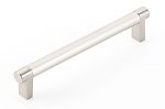 Emtek Select 6" (152mm) Center-to-Center Smooth Cabinet Pull (Satin Nickel)