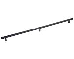 Emtek Select 16" (406mm) Center-to-Center Knurled Cabinet Bar Pull (Oil Rubbed Bronze)