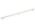 Emtek Select 20" (508mm) Center-to-Center Knurled Cabinet Bar Pull (Polished Nickel)