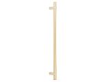 Emtek Select 18" (457mm) Center-to-Center Knurled Appliance Bar Pull (Satin Brass)