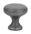 Emtek Solid Brass Round Providence 1" (25mm) Cabinet Knob (Pewter)