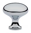 Emtek Solid Brass Round Providence 1-1/4" (32mm) Cabinet Knob (Polished Chrome)