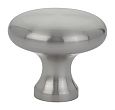 Emtek Solid Brass Round Providence 1-3/4" (44mm) Wardrobe Cabinet Knob (Satin Nickel)