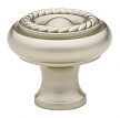Emtek Solid Brass 1-3/4" (44mm) Rope Wardrobe Cabinet Knob (Satin Nickel)