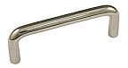 Emtek Solid Brass 4" (102mm) Center-to-Center Cabinet Pull (Polished Nickel)