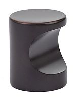 Emtek Contemporary Brass 1" (25mm) Cabinet Finger Pull (Oil Rubbed Bronze)