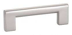 Emtek Contemporary Brass 3-1/2" (89mm) Center-to-Center Trail Cabinet Pull (Satin Nickel)