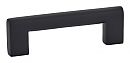 Emtek Contemporary Brass 3-1/2" (89mm) Center-to-Center Trail Cabinet Pull (Flat Black)