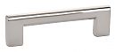 Emtek Contemporary Brass 4" (102mm) Center-to-Center Trail Cabinet Pull (Polished Nickel)