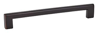 Emtek Contemporary Brass 8" (203mm) Center-to-Center Trail Cabinet Pull (Oil Rubbed Bronze)