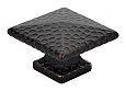 Emtek Arts and Crafts 1-3/4" (44mm) Square Dimpled Cabinet Knob (Oil Rubbed Bronze)