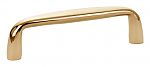 Emtek Contemporary Brass 3-1/2" (89mm) Center-to-Center Orbit Cabinet Pull (Unlacquered Brass)