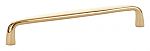 Emtek Contemporary Brass 6" (152mm) Center-to-Center Orbit Cabinet Pull (Unlacquered Brass)