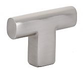 Emtek Contemporary Brass 2" (51mm) Trail Cabinet Knob (Satin Nickel)