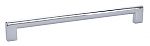 Emtek Contemporary Brass 10" (254mm) Center-to-Center Trail Cabinet Pull (Polished Chrome)
