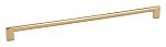Emtek Contemporary Brass 16" (406mm) Center-to-Center Trail Cabinet Pull (Unlacquered Brass)