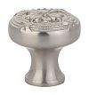Emtek Ribbon and Reed 1-1/4" (32mm) Knob (Satin Nickel)