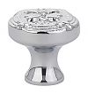 Emtek Ribbon and Reed 1-1/4" (32mm) Knob (Polished Chrome)