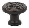 Emtek Ribbon and Reed 1-3/4" (44mm) Knob (Oil Rubbed Bronze)