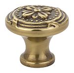 Emtek Ribbon and Reed 1-3/4" (44mm) Knob (French Antique)