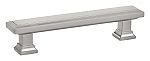 Emtek Geometric  4" (102mm) Center-to-Center Rectangular Pull (Satin Nickel)