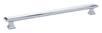 Emtek Geometric  10" (254mm) Center-to-Center Rectangular Pull (Polished Chrome)