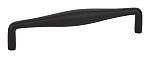 Emtek Mid-Century Modern 6" (152mm) Center-to-Center Dane Pull (Flat Black)