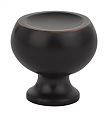 Emtek Mid-Century Modern 1" (25mm) Atomic Knob (Oil Rubbed Bronze)
