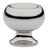 Emtek Mid-Century Modern 1-5/8" (41mm) Atomic Knob (Polished Nickel)