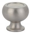 Emtek Mid-Century Modern 1-5/8" (41mm) Atomic Knob (Satin Nickel)