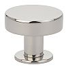 Emtek Mid-Century Modern 1-3/4" (44mm) Cadet Knob (Polished Nickel)