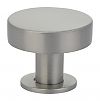 Emtek Mid-Century Modern 1-3/4" (44mm) Cadet Knob (Satin Nickel)