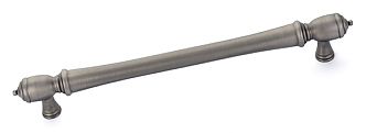 Emtek Spindle 12" (305mm) Center-to-Center Appliance Pull - (Antique Nickel)