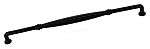 Emtek Tuscany Bronze 18" (457mm) Center-to-Center Fluted Fixed Appliance Pull - (Flat Black)