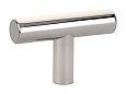 Emtek Solid Brass 2" (51mm) Bar Knob (Polished Nickel)