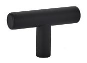 Emtek Solid Brass 2" (51mm) Bar Knob (Flat Black)