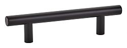 Emtek Solid Brass 3-1/2" (89mm) Center-to-Center Cabinet Bar Pull - 5-1/2" (140mm) Overall Length (Oil Rubbed Bronze)