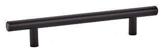 Emtek Solid Brass 5" (128mm) Center-to-Center Cabinet Bar Pull - 7-1/2" (191mm) Overall Length (Oil Rubbed Bronze)