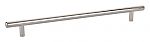 Emtek Solid Brass 10" (254mm) Center-to-Center Cabinet Bar Pull - 12-1/2" (318mm) Overall Length (Polished Nickel)