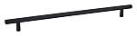 Emtek Solid Brass 12" (305mm) Center-to-Center Cabinet Bar Pull - 14-1/2" (368mm) Overall Length (Flat Black)