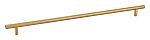 Emtek Solid Brass 16" (406mm) Center-to-Center Cabinet Bar Pull - 18-1/2" (470mm) Overall Length (Satin Brass)