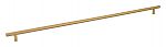 Emtek Solid Brass 24" (610mm) Center-to-Center Cabinet Bar Pull - 26-1/2" (673mm) Overall Length (Satin Brass)