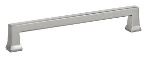Emtek Art Deco 6" (152mm) Center-to-Center Alexander Cabinet Pull (Satin Nickel)