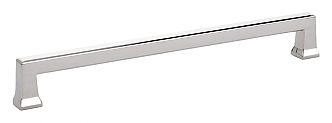 Emtek Art Deco 8" (203mm) Center-to-Center Alexander Cabinet Pull (Polished Nickel)