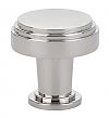 Emtek Art Deco 1-1/4" (32mm) Newport Cabinet Knob (Polished Nickel)