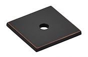 Emtek Art Deco 1-3/16" (30mm) Backplate for Knobs (Oil Rubbed Bronze)