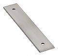 Emtek Art Deco 4" (102mm) Center-to-Center Backplate for Pulls (Satin Nickel)