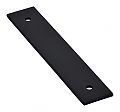 Emtek Art Deco 4" (102mm) Center-to-Center Backplate for Pulls (Flat Black)