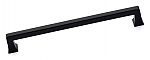 Emtek Art Deco 12" (305mm) Center-to-Center Alexander Appliance Pull (Flat Black)