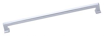 Emtek Art Deco 18" (457mm) Center-to-Center Alexander Appliance Pull (Polished Chrome)